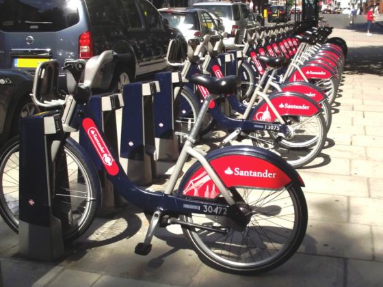 Boris Bikes Santander